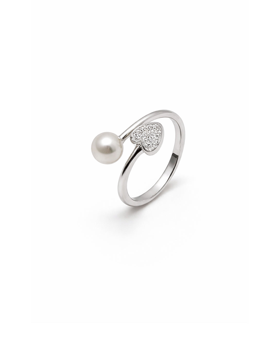 May Marvel Silver 925 Sterling Silver Pearl Ring